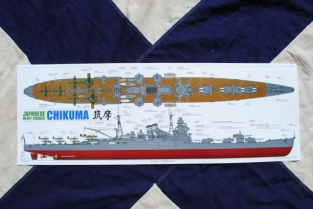 TAM78027 Japanese Heavy Cruiser CHIKUMA